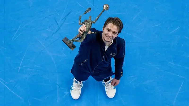 Первая ракетка Казахстана заявил, что не преследует цель попасть в топ-10