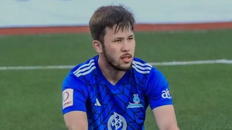 Один из главных героев матча - нападающий Рамазан Каримов