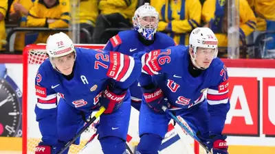 Сборная США выиграла чемпионат мира по хоккею впервые за 65 лет