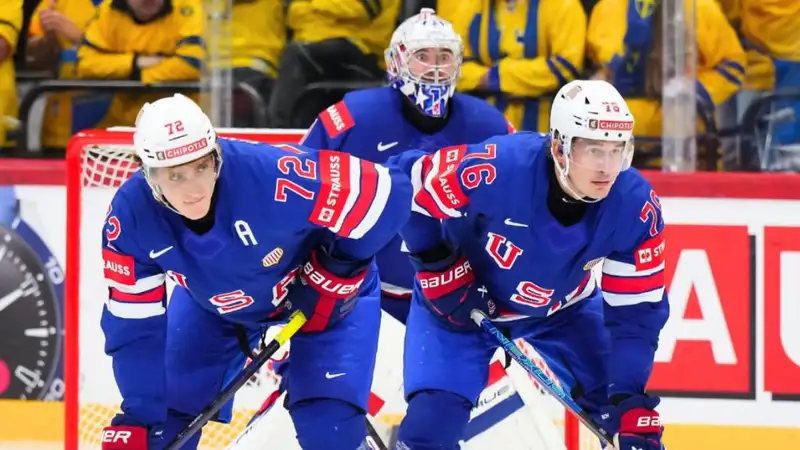 Сборная США выиграла чемпионат мира по хоккею впервые за 65 лет