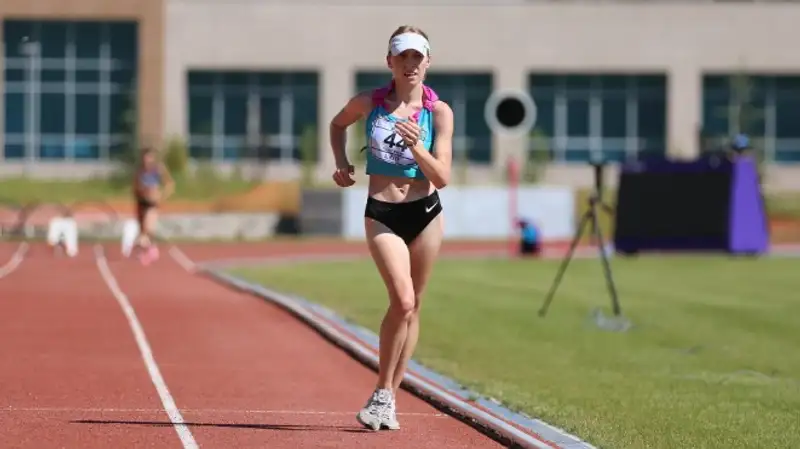 Токсанбаева стала третьей на ЧА