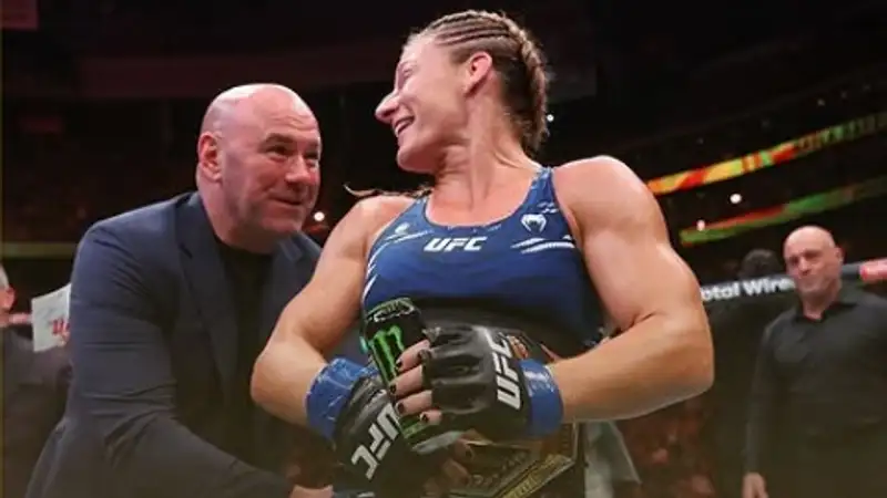 Новая чемпионка UFC