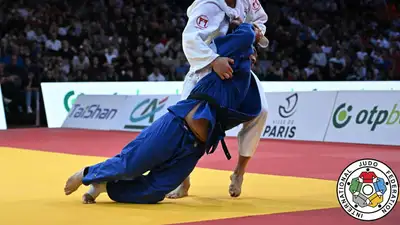 Титулованный бразилец &quot;раздавил&quot; тяжа из Казахстана на чемпионате мира по дзюдо