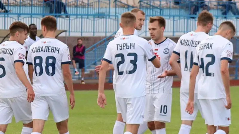 Команда казахстанского футболиста одержала победу в матче Кубка Беларуси