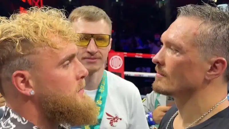 Александр Усик заявил о готовности провести бой с Джейком Полом по правилам MMA