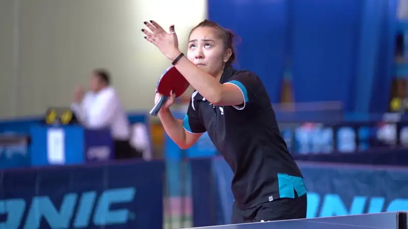 Акашева в смешанной паре 