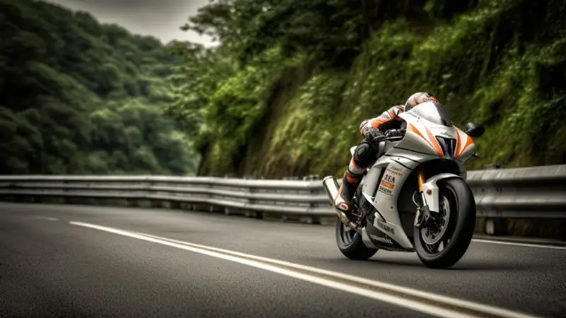 Мотогонщик умер после падения