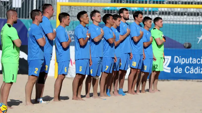 Сборная Казахстана по пляжному футболу примет участие в Евролиге