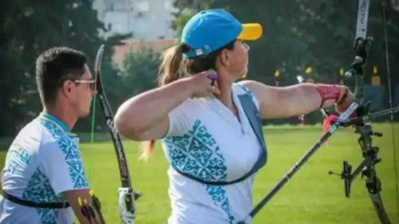 Казахстан - США стрельба из лука