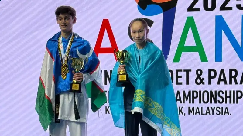 Двойной триумф Айым Серикбаевой