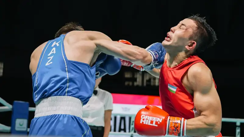Узбекистан выступил в два раза круче Казахстана на чемпионате Азии по боксу