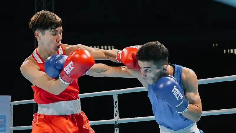 Четвертьфинал первенства Азии U 22. Чемпион мира среди молодёжи Бексултан Боранбек проигрывает Самандару Олимову