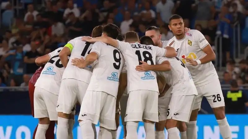 Появился видеообзор матча "Слован" - "Кайрат" в квалификации Лиги чемпионов