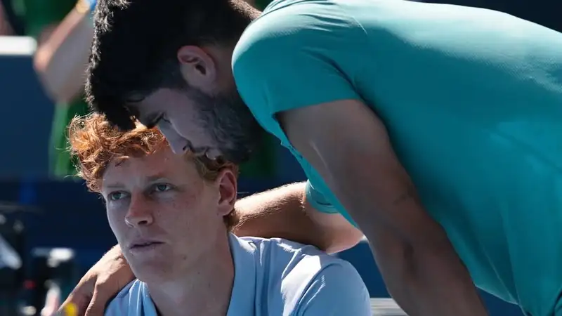 "Не так хочу выигрывать матчи": Алькарас поддержал Синнера после его снятия с финала "Мастерса"