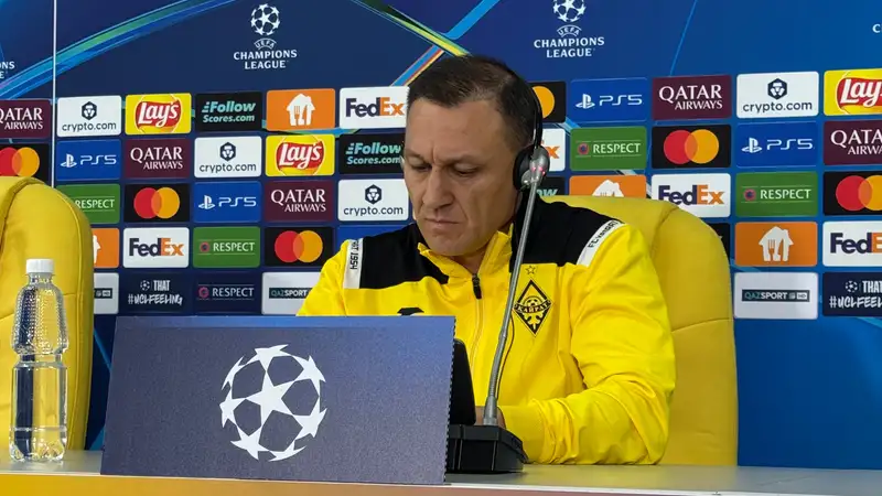 Главный тренер "Кайрата" сделал заявление в преддверии матча против "Селтика" в Лиге чемпионов