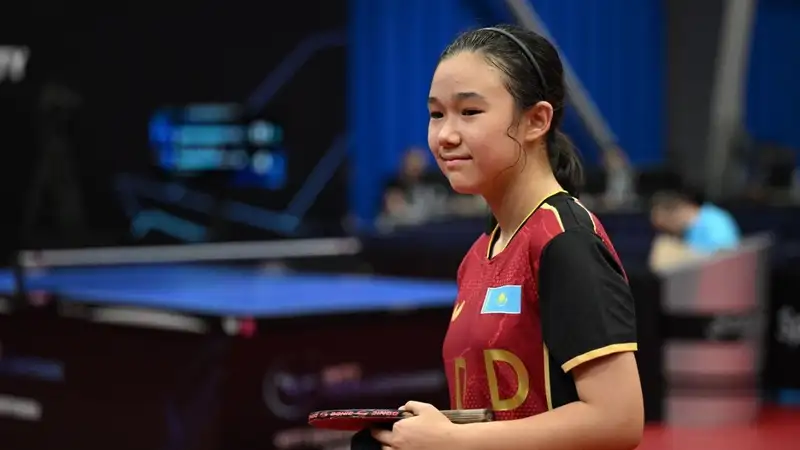 Стал известен состав сборной Казахстана на международный турнир по настольному теннису