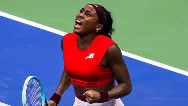 Гауфф вышла в 1/8 финала US Open