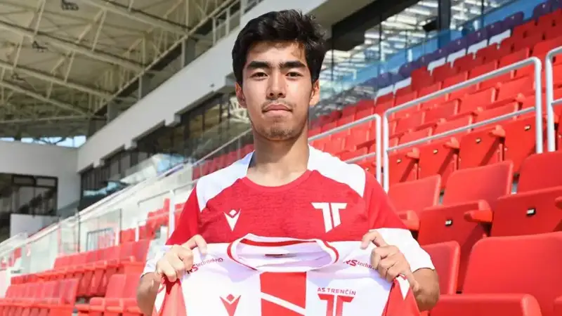 Молодой казахстанский футболист перешёл в европейский клуб