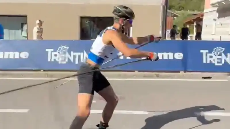 Лыжник попал в десятку на ЭКМ