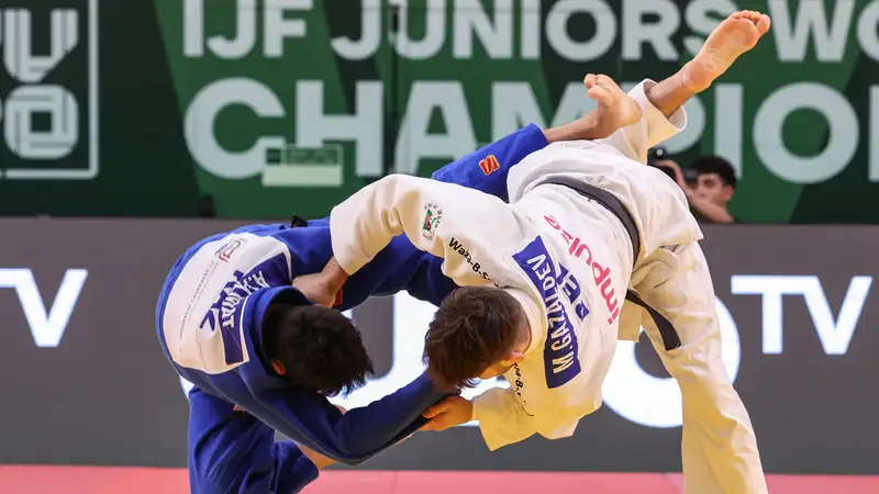 Японский дзюдоист 