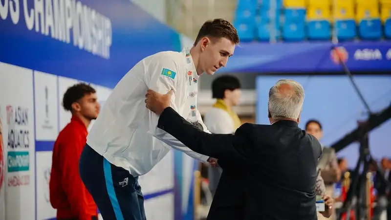 Сборная Казахстана на чемпионате Азии по водным видам