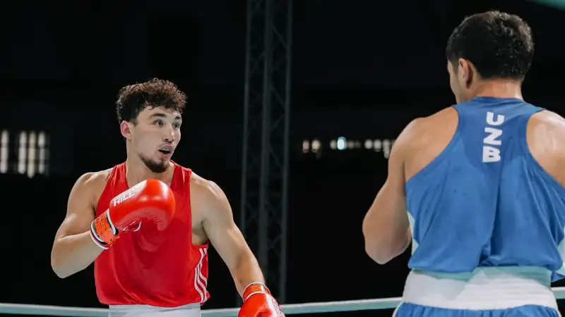 Чемпионат Азии среди молодёжи-2025. Санжарали Бегалиев побеждает боксёра из Узбекистана в финале