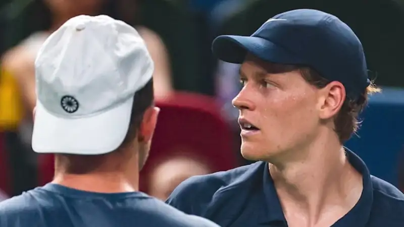 Громкой сенсацией завершился матч Синнера на "Мастерсе" в Шанхае