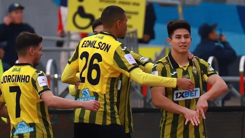 Появился видеообзор крупной победы "Кайрата" над "Жетысу" в матче КПЛ