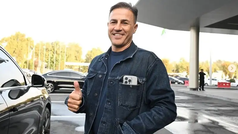 Каннаваро прилетел в Ташкент