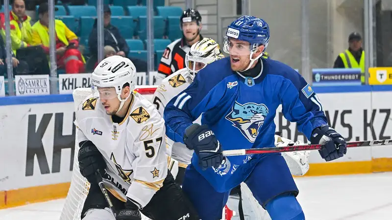 Гол нападающего "Барыса" признан самым красивым в КХЛ