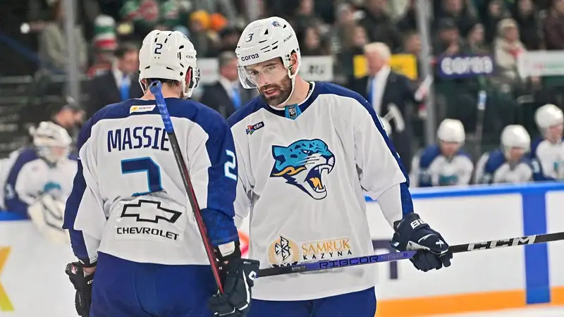 На каком месте в КХЛ находится "Барыс" перед игрой с "Трактором"