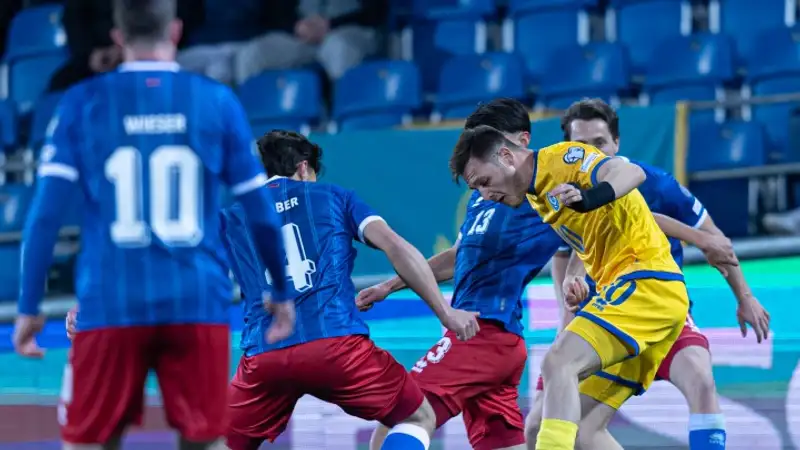 В Великобритании приписали сборной Казахстана уверенную победу над Лихтенштейном