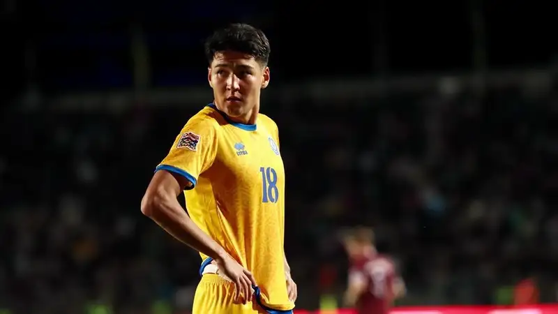 Защитник сборной Казахстана выступил с отворенным заявлением о своём дебютном голе за национальную команду