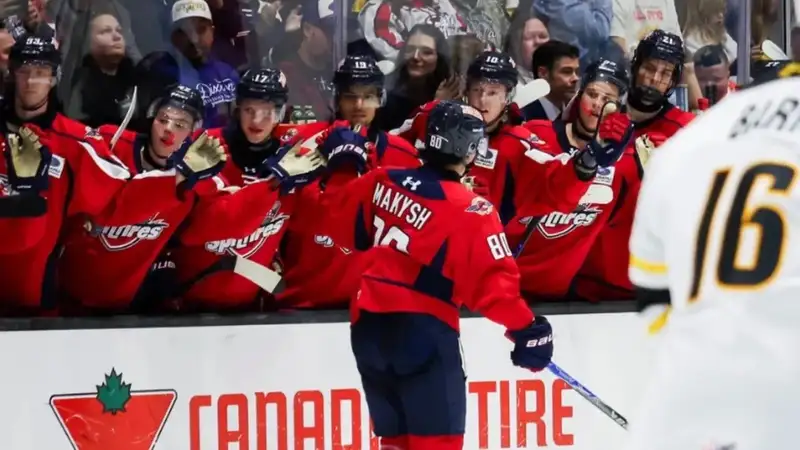 Юный казахстанский хоккеист не сумел отличиться в матче заокеанской лиги