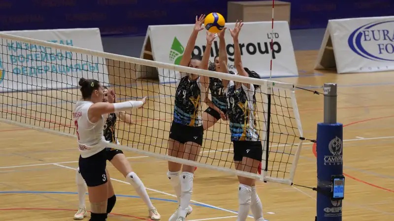 Итоги второго игрового дня общего тура женской Национальной лиги по волейболу