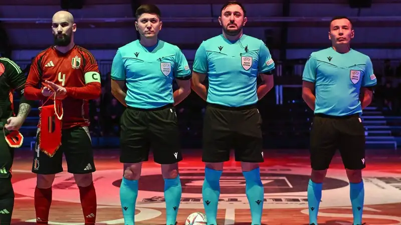 Судьи из Казахстана обслужат матчи в футзале