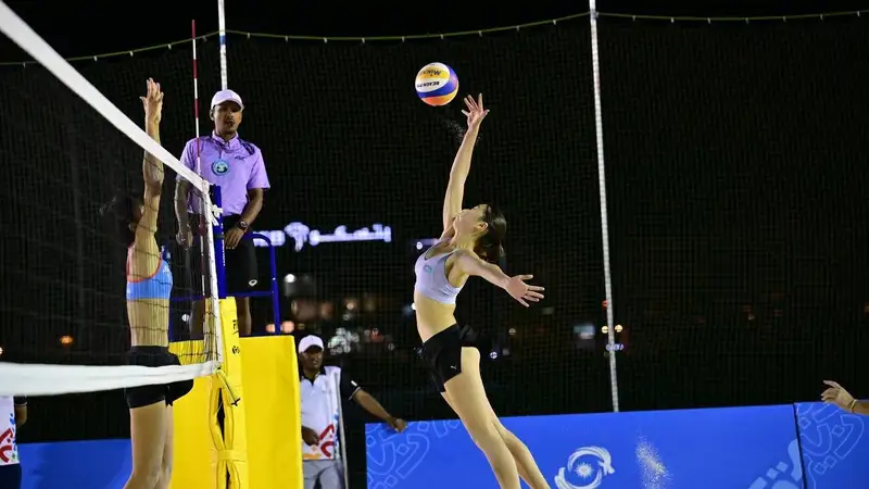 Пляжницы Казахстана проиграли Китаю на Азиатских играх