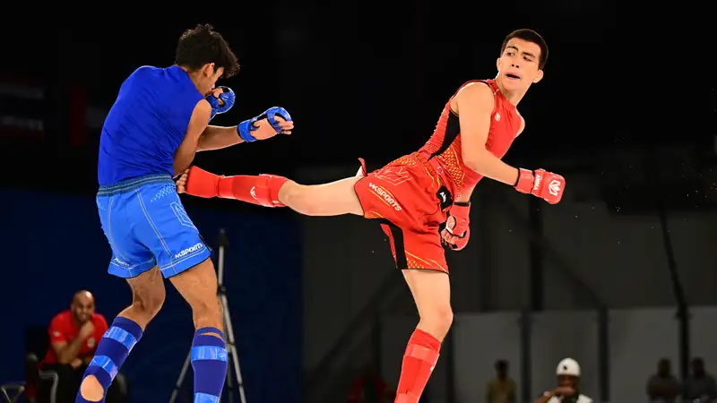 Казахстанский боец разгромил араба на Азиатских играх и вышел в четвертьфинал