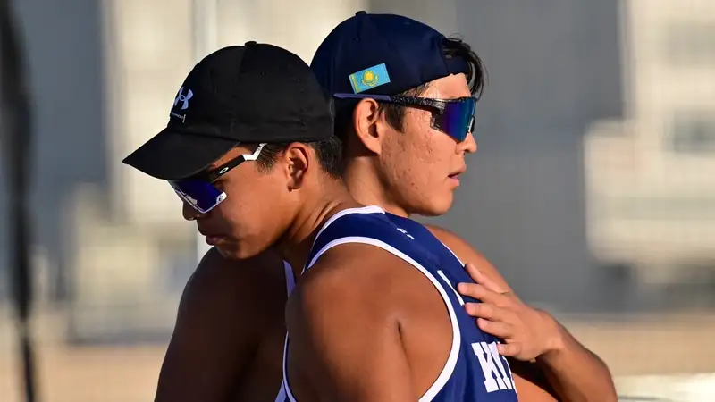 Пляжники Казахстана одержали волевую победу над Ираном на Азиатских играх