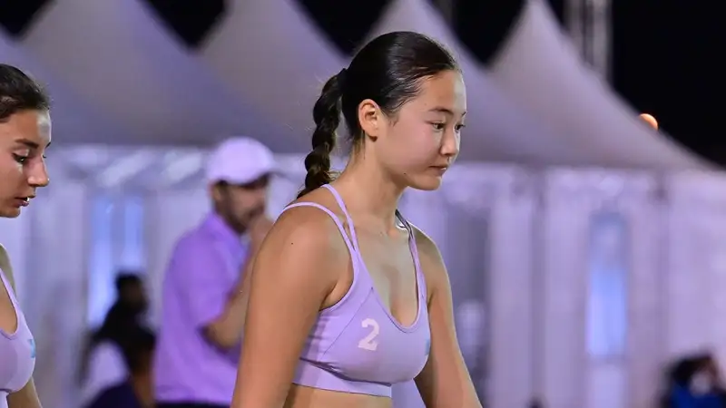 Пляжники и пляжницы Казахстана сыграли заключительные игры группового этапа Азиатских игр