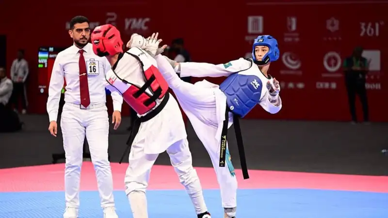 Казахстанские таеквондисты вышли в полуфинал Азиатских игр в Бахрейне