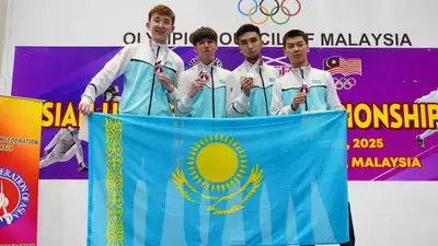 Казахстанские фехтовальщики Казахстанские фехтовальщики