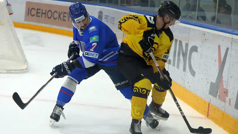 Хет-трик, овертайм и реванш: как прошёл очередной день чемпионата Казахстана по хоккею