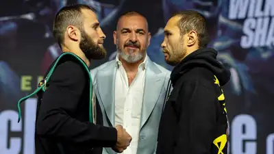 Боксёр из Казахстана встретился лицом к лицу с непобеждённым чеченцем Боксёр из Казахстана встретился лицом к лицу с непобеждённым чеченцем