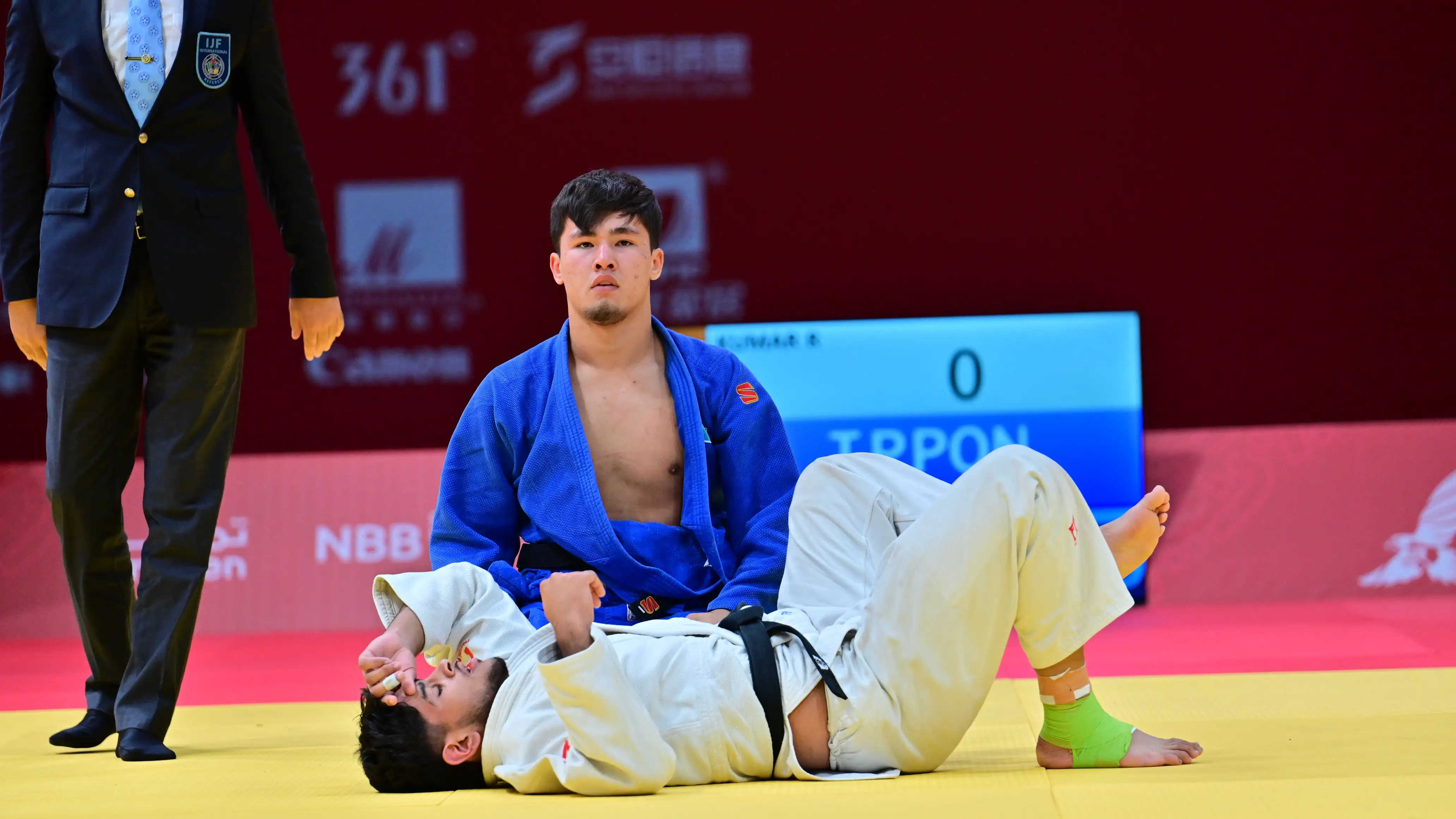 Дзюдоист из Казахстана двумя досрочными победами вышел в финал Азиатских игр Дзюдоист из Казахстана двумя досрочными победами вышел в финал Азиатских игр
