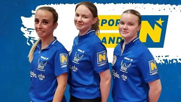 Настольный теннис Казахстанка в Европе