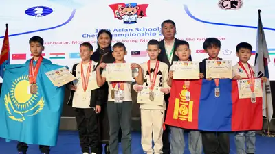 Триумфом юных шахматистов Казахстана завершился чемпионат Азии 2025 года среди школьников
