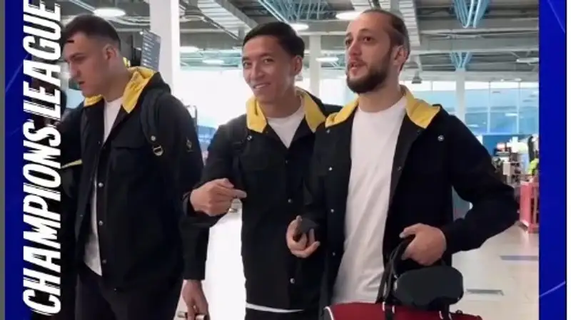 "Кайрат" вылетел в Милан