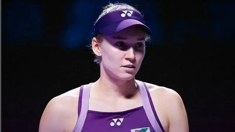 Рыбакина на итоговом турнире 