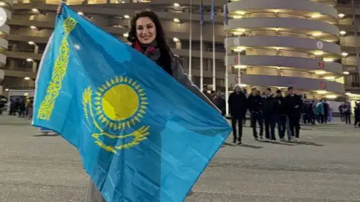 Мудряк на матче &quot;Интер&quot; - &quot;Кайрат&quot;